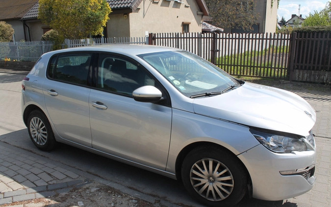 Peugeot 308 cena 12900 przebieg: 156281, rok produkcji 2016 z Dobrzany małe 137